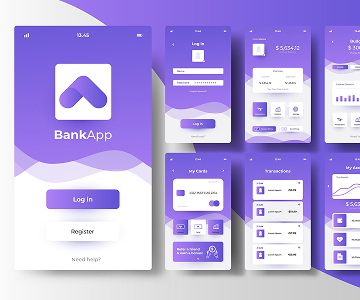 interface for banking app